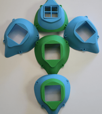 John Carrolls Mr Mike Monaghan has been making parts for masks using the schools 3D printers and shipping to Eclipse Group for assembly