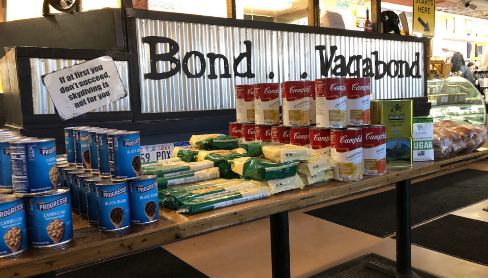 Vagabond Sandwich Company offers General Store items for purchase